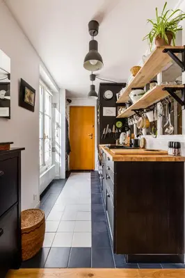 Cuisine ou kitchenette dans l'établissement Veeve - À la Mode Retreat by the Seine