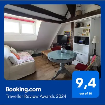 Plan de l'établissement Appartement Cœur de Paris avec vue sur les toits