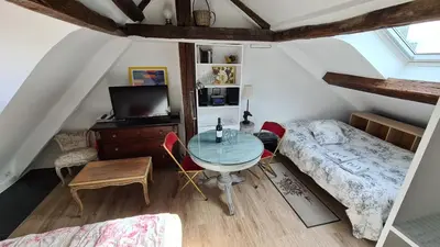 Plan de l'établissement Appartement Cœur de Paris avec vue sur les toits