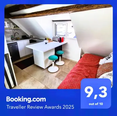 Plan de l'établissement Appartement Cœur de Paris avec vue sur les toits