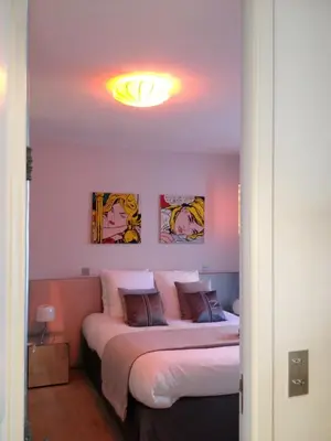 Un ou plusieurs lits dans un hébergement de l'établissement La Maison de Léa