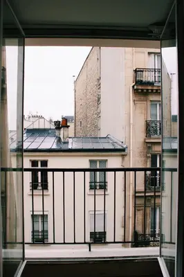 Balcon ou terrasse dans l'établissement Lauriston Nice Studio