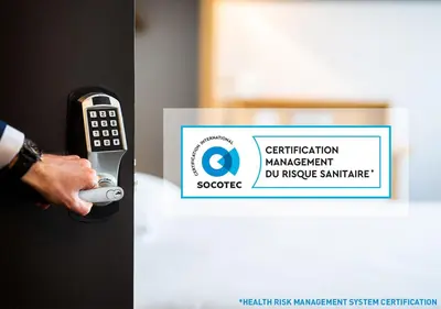 Certificat, récompense, panneau ou autre document affiché dans l'établissement B&B HOTEL Paris Malakoff Parc des Expositions