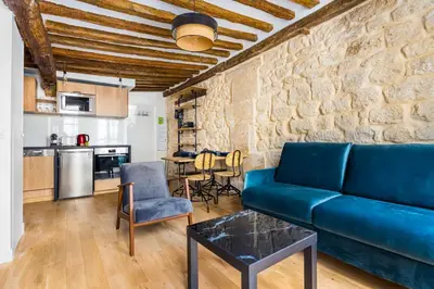 Plan de l'établissement Peaceful apartment - 1BR-4P - Arts et Métiers