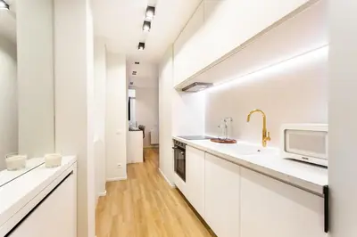 Cuisine ou kitchenette dans l'établissement Dreamyflat - caire ll