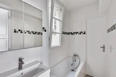 Salle de bains dans l'établissement Design apartment with terrace by Weekome
