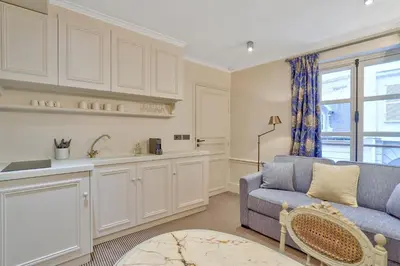 Cuisine ou kitchenette dans l'établissement Pick A Flat's Apartments in Saint Germain - Paul-Louis Courier