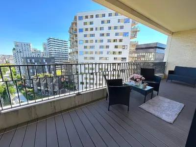 Balcon ou terrasse dans l'établissement L'appartement Rostro