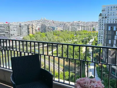 Balcon ou terrasse dans l'établissement L'appartement Rostro