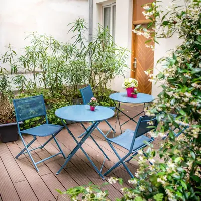 Jardin de l'établissement Art Hotel Eiffel