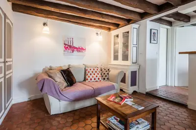 Coin salon dans l'établissement CosyCocoon