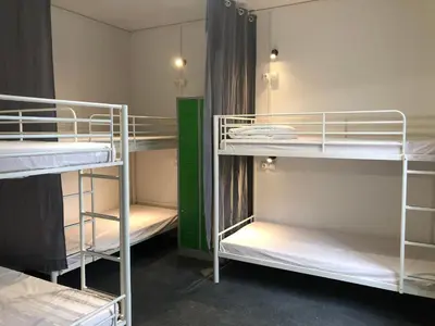 Un ou plusieurs lits dans un hébergement de l'établissement Le Coffice Auberge de Jeunesse