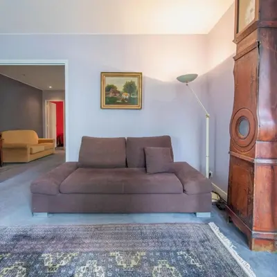 Coin salon dans l'établissement Spacious 1 Bedroom Apartment in Paris