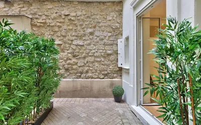 Jardin de l'établissement HR Quai Augustins - Notre Dame Paris