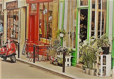 Plan de l'établissement Amazing Comfy Studio - Canal Saint Martin