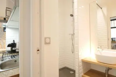 Salle de bains dans l'établissement Amazing Comfy Studio - Canal Saint Martin