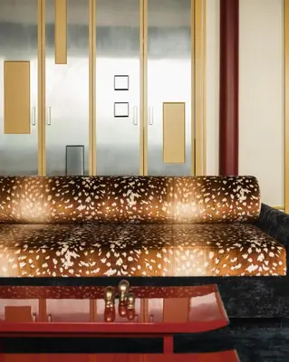 Coin salon dans l'établissement Pied A Terre Oberkampf