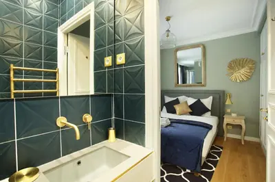 Salle de bains dans l'établissement Studio Opéra by Studio prestige