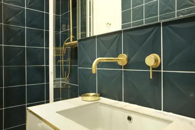 Salle de bains dans l'établissement Studio Opéra by Studio prestige