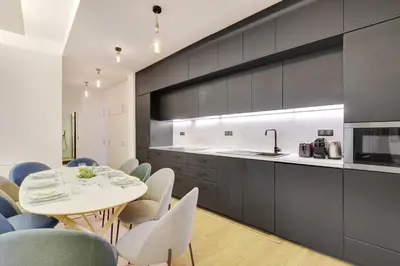 Cuisine ou kitchenette dans l'établissement Spacious apartment - 2B-10P - AC - Marais