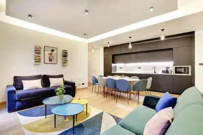 Cuisine ou kitchenette dans l'établissement Spacious apartment - 2B-10P - AC - Marais
