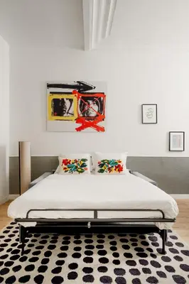 Un ou plusieurs lits dans un hébergement de l'établissement Edgar Suites Saint-Augustin - Naples