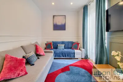 Un ou plusieurs lits dans un hébergement de l'établissement 24 - Luxury Home in Paris Montorgueil