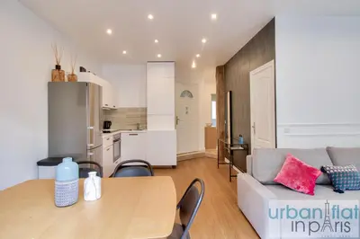 Cuisine ou kitchenette dans l'établissement 24 - Luxury Home in Paris Montorgueil