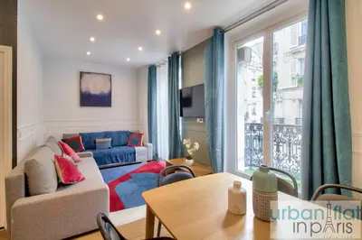 Coin salon dans l'établissement 24 - Luxury Home in Paris Montorgueil