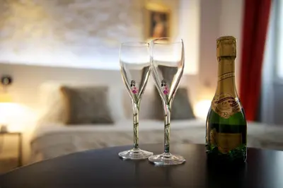 Boissons dans l'établissement Hôtel le Clos de Notre Dame