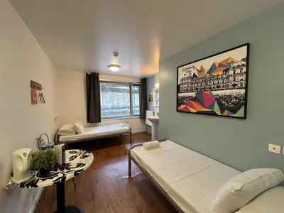 Un ou plusieurs lits dans un hébergement de l'établissement St Christopher's Inn Paris - Canal
