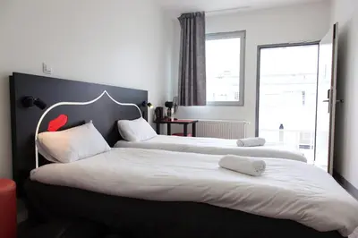 Un ou plusieurs lits dans un hébergement de l'établissement St Christopher's Inn Paris - Gare du Nord