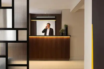 Clients de l'établissement Hôtel Moderniste