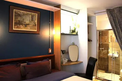 Coin salon dans l'établissement Cédric Accueille - Homestay PARIS