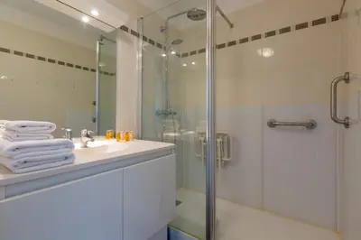 Salle de bains dans l'établissement Veeve - A Pop of Colour