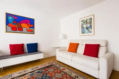 Coin salon dans l'établissement Veeve - A Pop of Colour