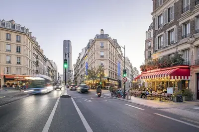 Quartier de l'hôtel ou autre quartier proche