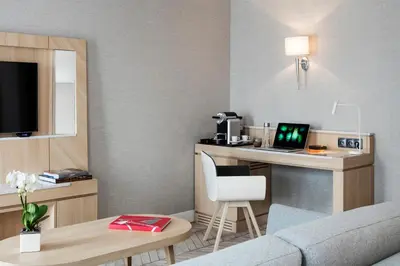 Cuisine ou kitchenette dans l'établissement Hotel Louvre Saint-Honoré