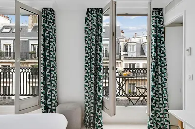 Balcon ou terrasse dans l'établissement Hotel Elysees Opera