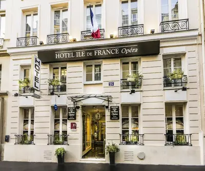 Façade ou entrée de l'établissement Hotel Ile de France Opéra