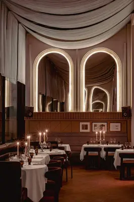 Restaurant ou autre lieu de restauration dans l'établissement Experimental Marais
