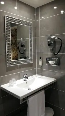Salle de bains dans l'établissement Hotel Best Western Anjou Lafayette