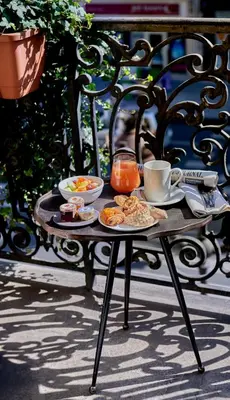Nourriture dans l'hôtel ou à proximité