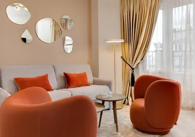Coin salon dans l'établissement Hôtel Artemisia Montmartre
