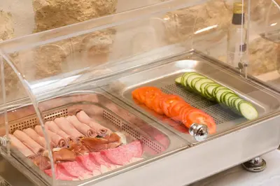 Nourriture dans l'hôtel ou à proximité