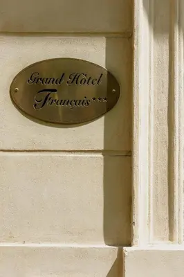 Certificat, récompense, panneau ou autre document affiché dans l'établissement Grand Hotel Francais