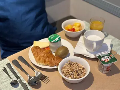 Nourriture dans l'hôtel ou à proximité