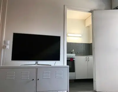 Cuisine ou kitchenette dans l'établissement Lovely Flat Champs de Mars Eiffel