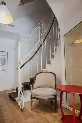 Coin salon dans l'établissement Hôtel Arvor Saint Georges