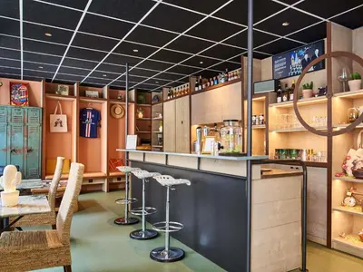 Salon ou bar de l'établissement Greet Boulogne Billancourt Paris